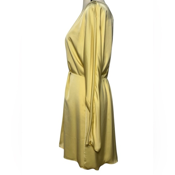 Ramy Brook new with tags women’s size size Tanya V  neck mini dress in daffodil - Picture 7 of 13